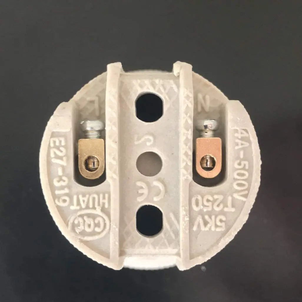 DecorBites™ Creamic E27 Socket Lamp Holder - High Quality Lighting Accessory