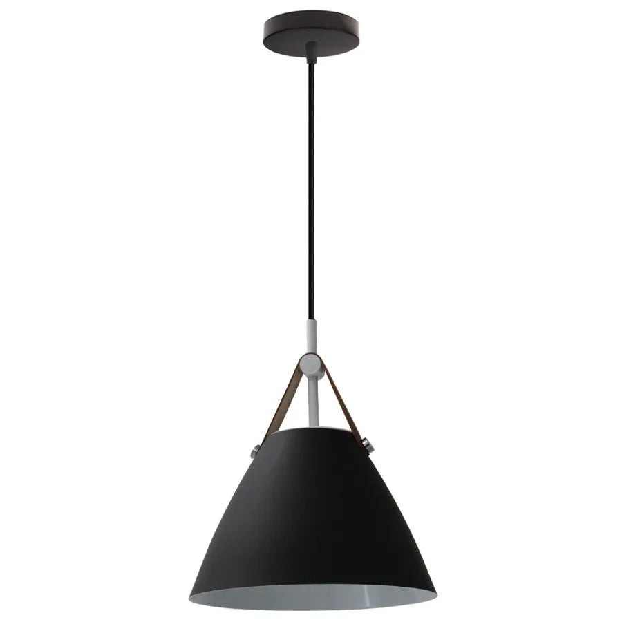 Decorbites™-Leder- und Eisen-Finish-Hängelampe für Küche, Esszimmer und Wohnzimmer