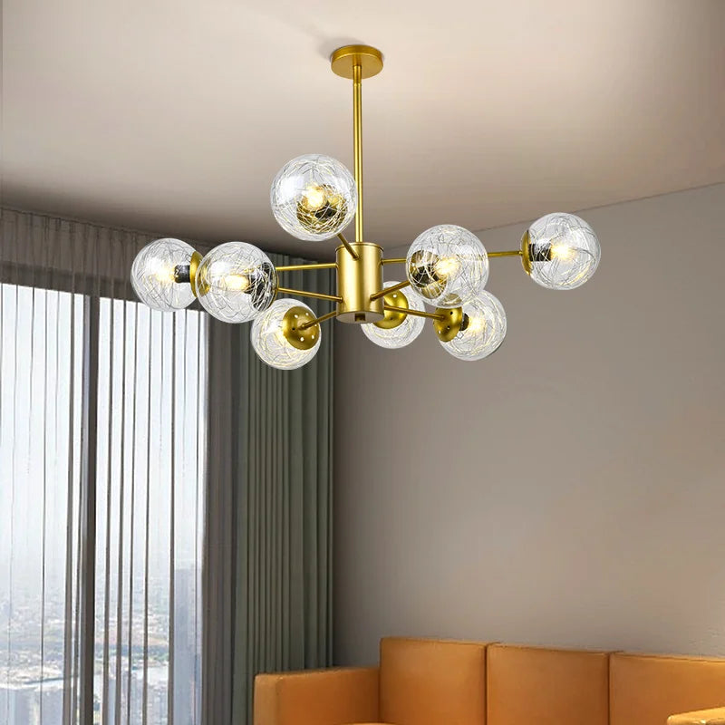 Decorbites™ Glas-LED-Kronleuchter: Moderne Pendelleuchten für Esszimmer, Schlafzimmer und Wohnzimmer