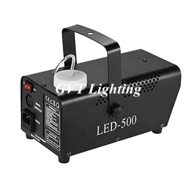 Decorbites™ 500W Mehrfarbige Mini-Bühnen-Nebelmaschine mit Fernbedienung für DJ-Disco-Partys