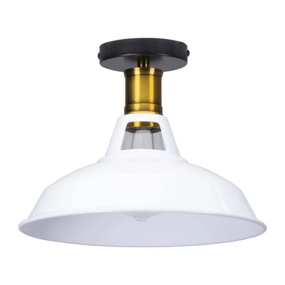 DecorBites™ Industrial Iron Ceiling Light Shade for Home Bar Cafe Shop Lighting