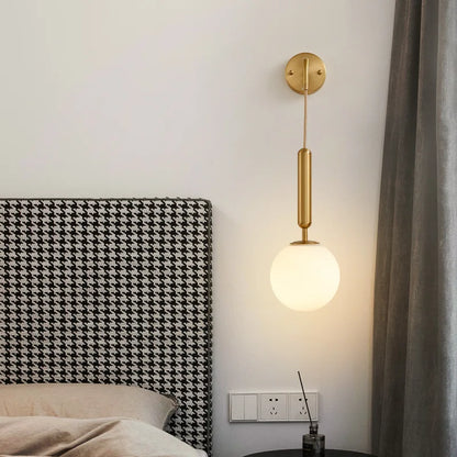 Decorbites™ Glasball-LED-Wandleuchte: Moderne nordische minimalistische Beleuchtung für Wohn- und Schlafzimmer-Dekoration