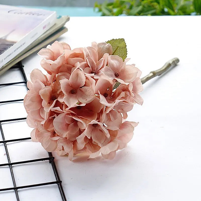 Decorbites™ Hortensienzweig Seidenblume Hochwertige Künstliche Party-Raum-Dekoration