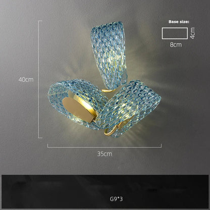 DecorBites™ G9 LED Copper Pendant Light for Foyer & Dining Room