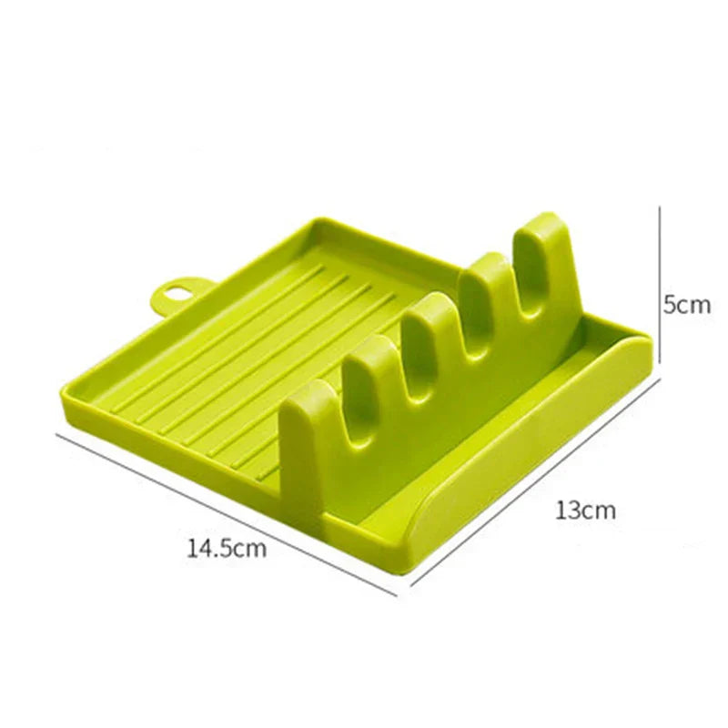 Decorbites™ Küchenutensil-Ständer Topfdeckel-Halter Spatel-Organizer Löffelauflage
