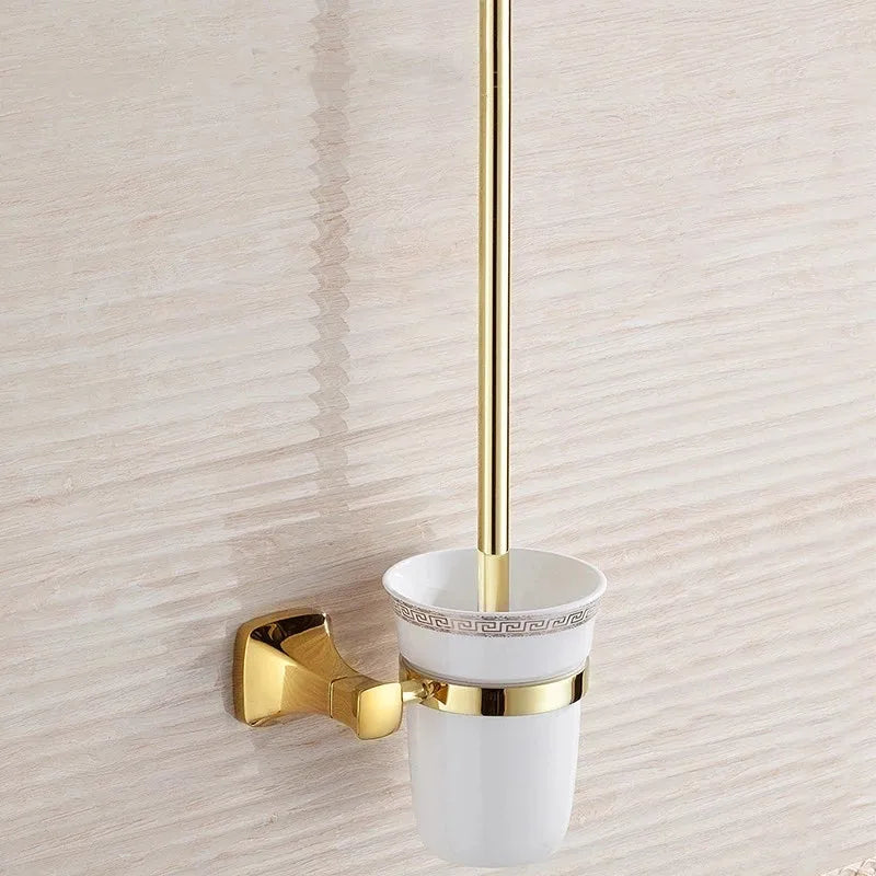 Gold Copper Hardware Set