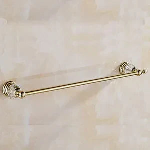 Gold Crystal Bath Set