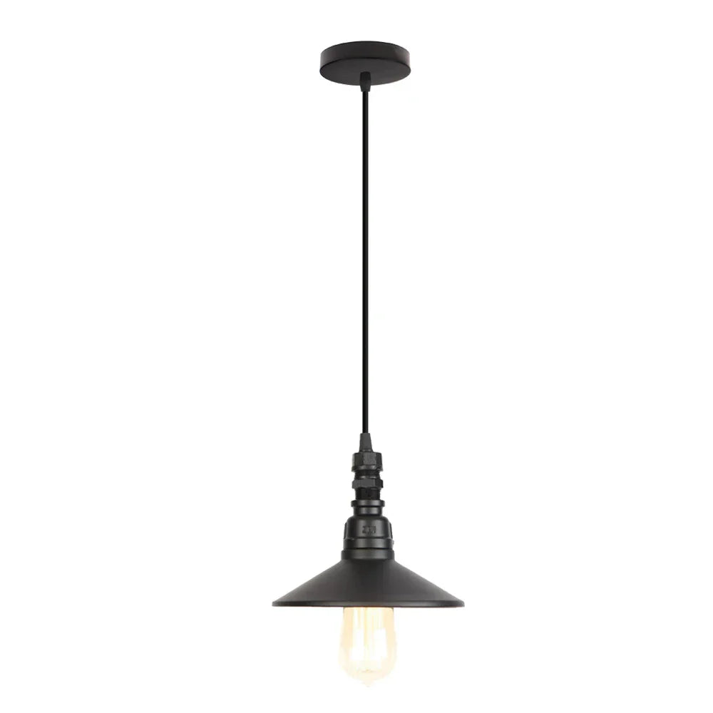 Copper Water Pipe Pendant Light