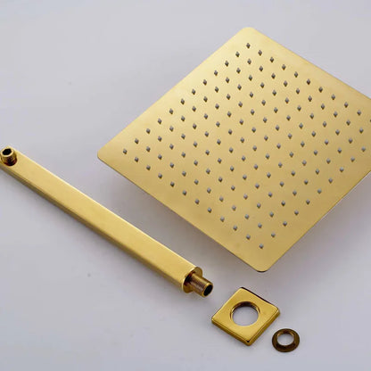 Decorbites™ Goldener Regendusche Armatur-Set mit einhebeliger Messing-Badmischer