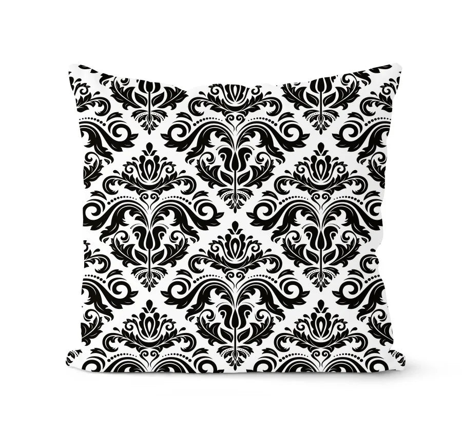 DecorBites™ Geometric Black & White Pillowcase Set – Home Sofa Decoration Cushion