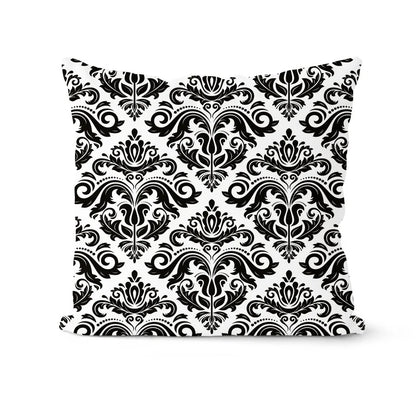 DecorBites™ Geometric Black & White Pillowcase Set – Home Sofa Decoration Cushion