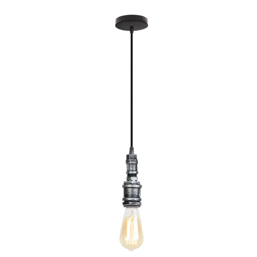 Copper Water Pipe Pendant Light