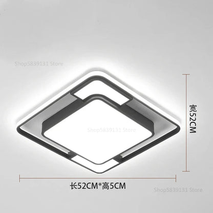 Decorbites™ Geometrische LED-Deckenleuchte: Moderne nordische Lichtluxus für die Wohnzimmerdekoration