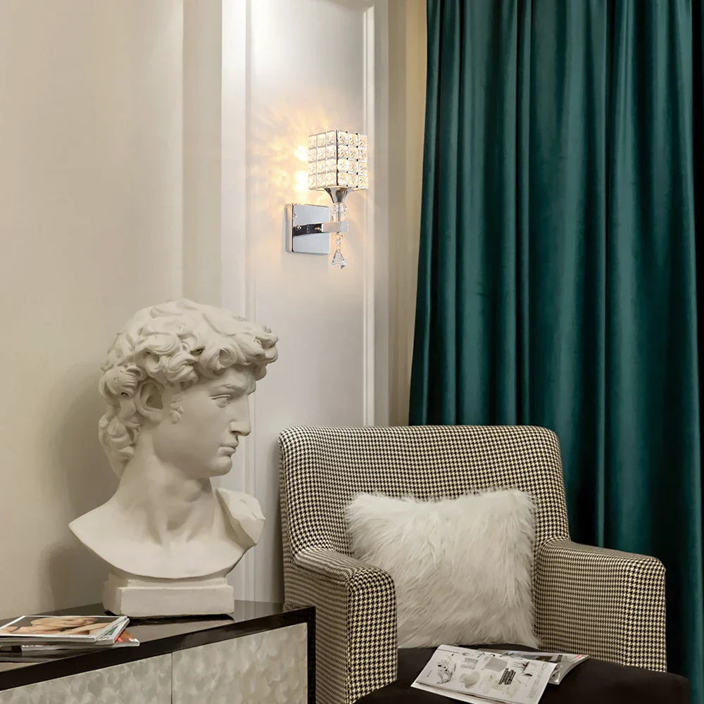 Decorbites™ Kristall-LED-Wandleuchte für Wohnzimmer- und Schlafzimmerdekoration