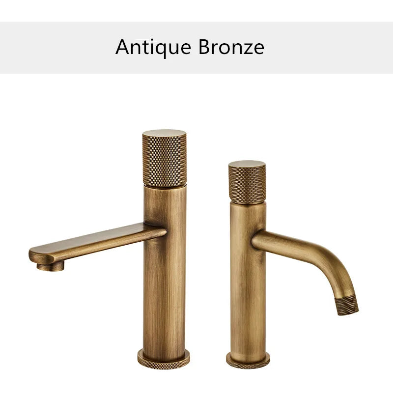 Antique Bronze Bathroom Sink Faucet