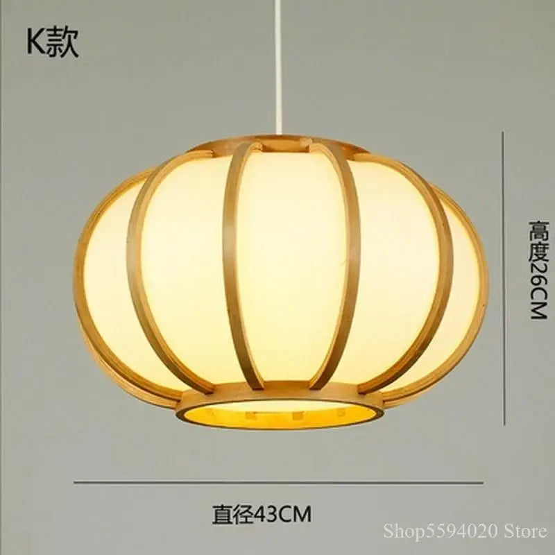 Bamboo Modern Chandelier Light