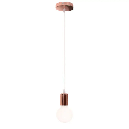 Decorbites™ LED Holz-Deckenleuchte Pendellampe Vintage Retro Loft Hänge Lampe Suspension E27