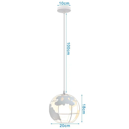 DecorBites™ Industrial Pendant Lights: Modern LED Hanging Lamps for Home Living Room Kitchen Decor