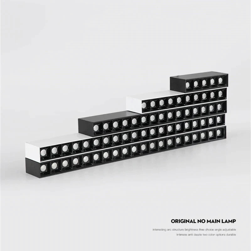 Decorbites™ LED Linear Gitterleuchte: Moderne Oberflächenmontage Deckenbeleuchtung für das Zuhause, 110V/220V