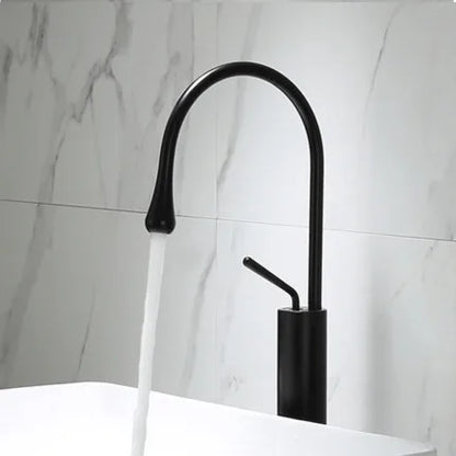 DecorBites™ Brushed Gold Basin Faucet Hot Cold Swivel Sink Water Crane