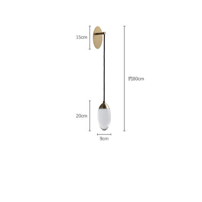 Decorbites™ Kristall-LED-Wandleuchte: Moderne Luxus-Nordische Heimbeleuchtung für Schlafzimmer, Treppe, Nachttischlampe