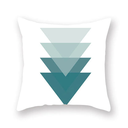 Decorbites™ Grünes Geometrisches Kissenbezug - Nordisches Klassisches Design für Heimdekoration und Komfort