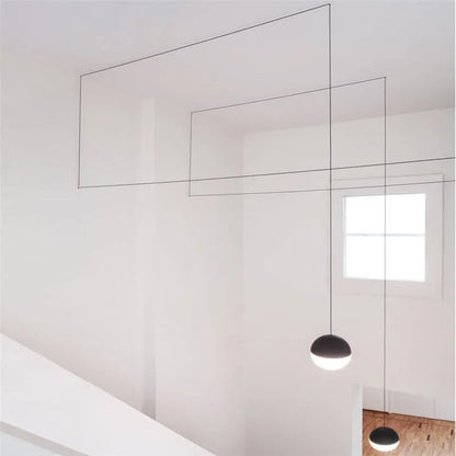 Decorbites™ Geometrische Glas-Kugel LED-Hängeleuchte Deckenlampe für Wohnzimmer Esszimmer Schlafzimmer