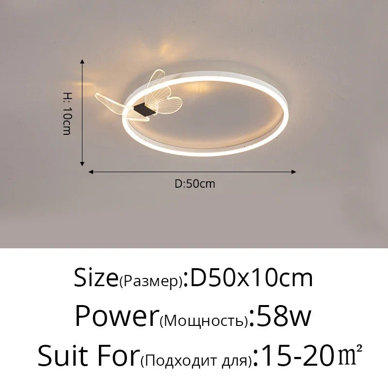 Decorbites™ LED-Kronleuchter: Moderne Innenbeleuchtung für Schlafzimmer, Arbeitszimmer, Wohnzimmer – Luster-Lampen