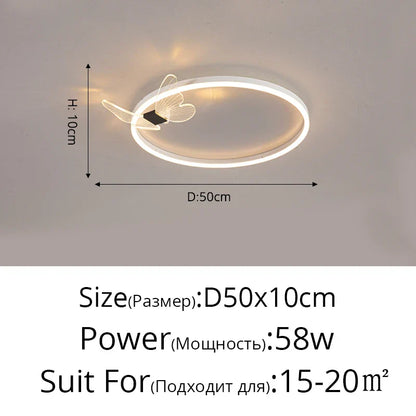 Decorbites™ LED-Kronleuchter: Moderne Innenbeleuchtung für Schlafzimmer, Arbeitszimmer, Wohnzimmer – Luster-Lampen