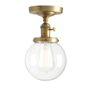 Glass Vintage Wall Sconce
