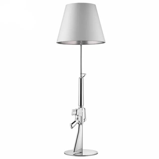 Gold Resin Floor Lamp