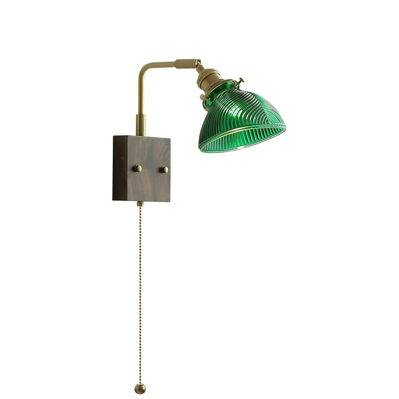 Decorbites™ Klares Glas LED Wandlampen mit Zugschalter, drehbares modernes nordisches Wandlicht