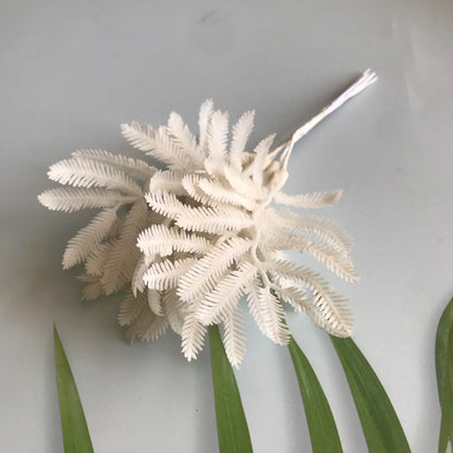 DecorBites™ Artificial Eucalyptus Leaf Bunch for Home Christmas Wedding Decor - 6-Pack