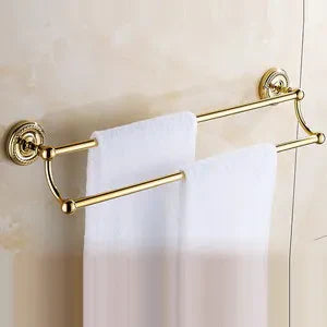 Gold Brass Accessory Set