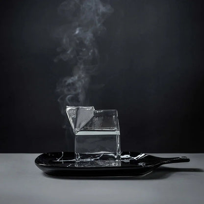Decorbites™ Kreative Milchbox-Glasbecher - 250 ml | Süßes transparentes Trinkgeschirr für Saft und Kaffee