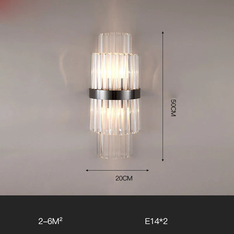 Nordic Gold Black Sconce