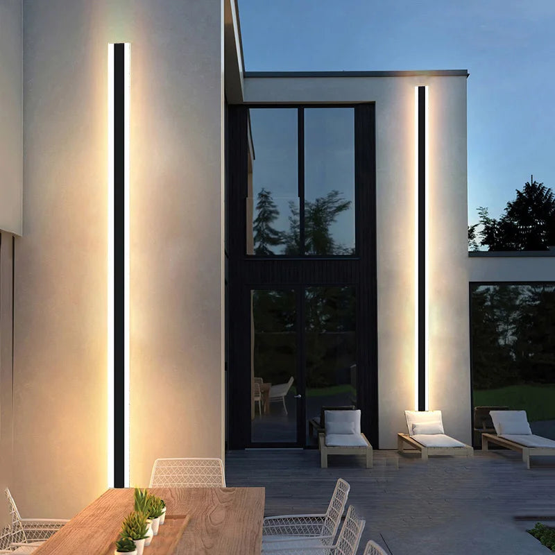Decorbites™ LED-Aluminium-Wandleuchte für Garten Veranda Wandlampe 110V 220V Leuchte