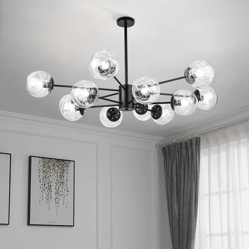 Decorbites™ Glas-LED-Kronleuchter: Moderne Pendelleuchten für Esszimmer, Schlafzimmer und Wohnzimmer
