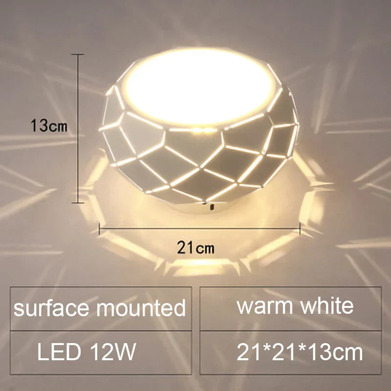Decorbites™ LED-Deckenleuchte: Simplicity 5W 12W dimmbare Zylinderlampe für Gang Korridor