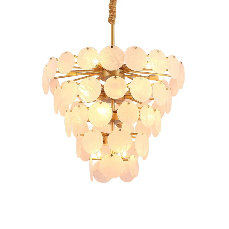 Decorbites™ LED-Achat-Kronleuchter-Beleuchtung für den Eingangsbereich – Farbige Designerlampen