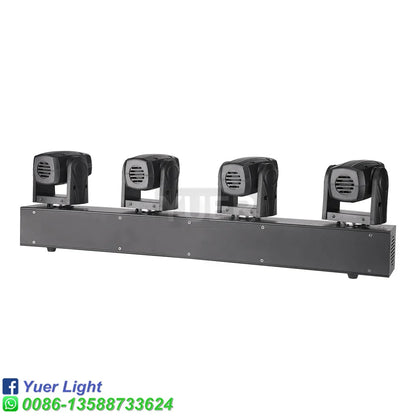 Decorbites™ 4-Kopf Cree RGBW Mini Moving Head Licht für DJ-Bühne & Bar