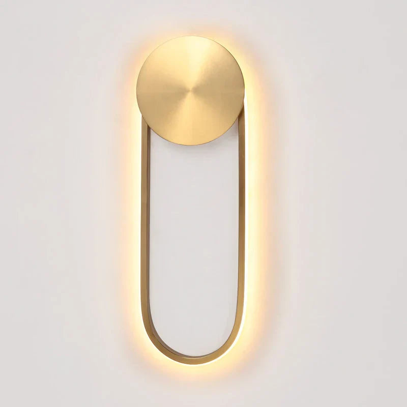 Decorbites™ LED-Akrylmantel-Metall-Wandleuchte: Minimalistische nordische Wandlampe für Schlafzimmer, Wohnzimmer