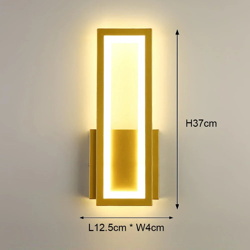 Decorbites™ LED Wandlampe: Moderne Nachttischlampe für das Schlafzimmer, Wandleuchte für das Wohnzimmer, Beleuchtung für die Hausdekoration