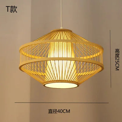 Bamboo Modern Chandelier Light