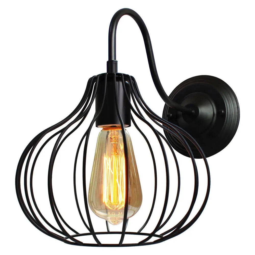 Decorbites™ Industrielle Eisen Wandlampe E27 Retro Loft Vintage LED Leuchte