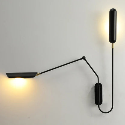 DecorBites™ Adjustable Retro Wall Lamp with Long Arm and LED E27 Light