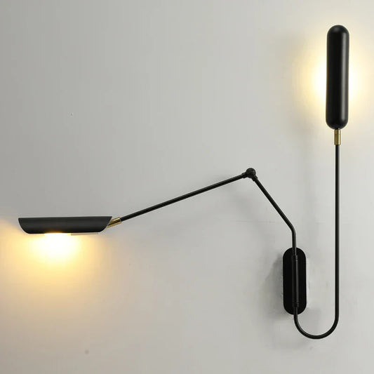 Decorbites™ verstellbare Retro-Wandleuchte mit langem Arm und LED E27-Licht