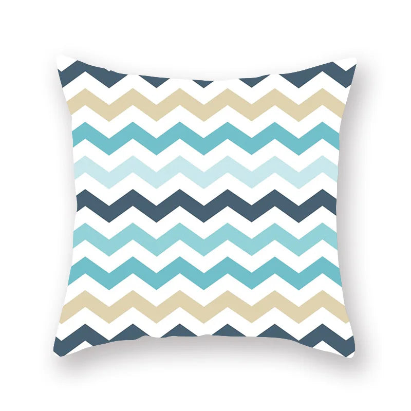 Decorbites™ Grünes Geometrisches Kissenbezug - Nordisches Klassisches Design für Heimdekoration und Komfort