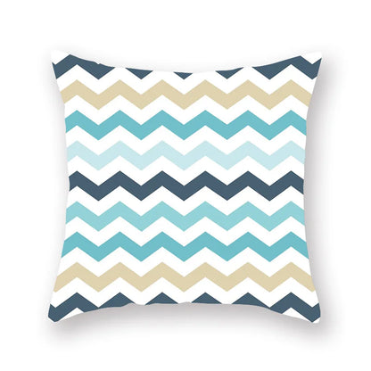Decorbites™ Grünes Geometrisches Kissenbezug - Nordisches Klassisches Design für Heimdekoration und Komfort