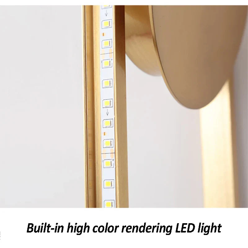 Decorbites™ LED-Akrylmantel-Metall-Wandleuchte: Minimalistische nordische Wandlampe für Schlafzimmer, Wohnzimmer